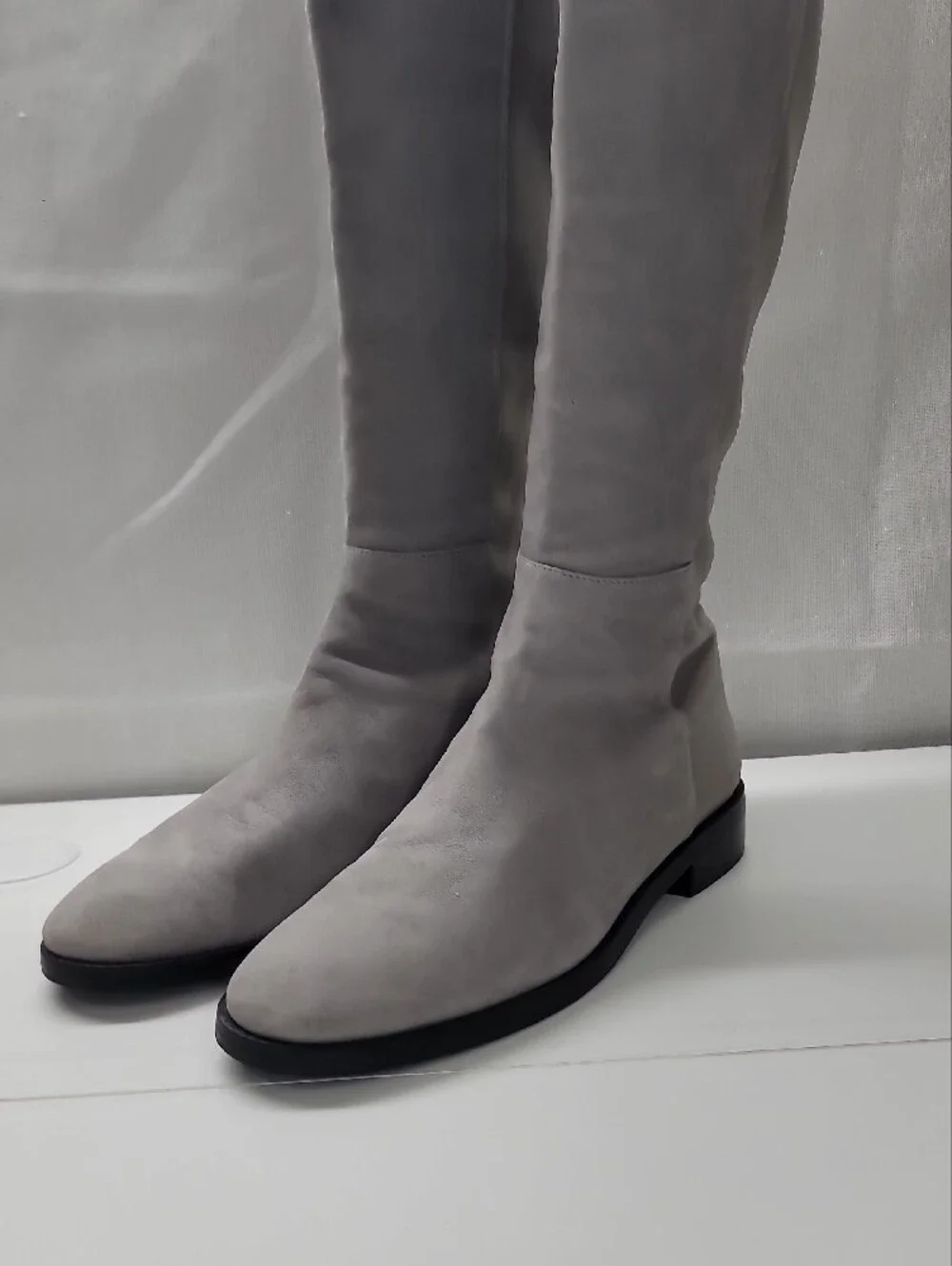 Stuart Weitzman Keelan City Knee High Boot Flannel Size 9